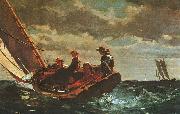 Winslow Homer Breezing Up oil